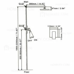 Royal Sedona One Way Shower System 7 Royal Sedona One Way Shower System -Royal Sales Store 0020001 38b 8 72543 55022.1552188794