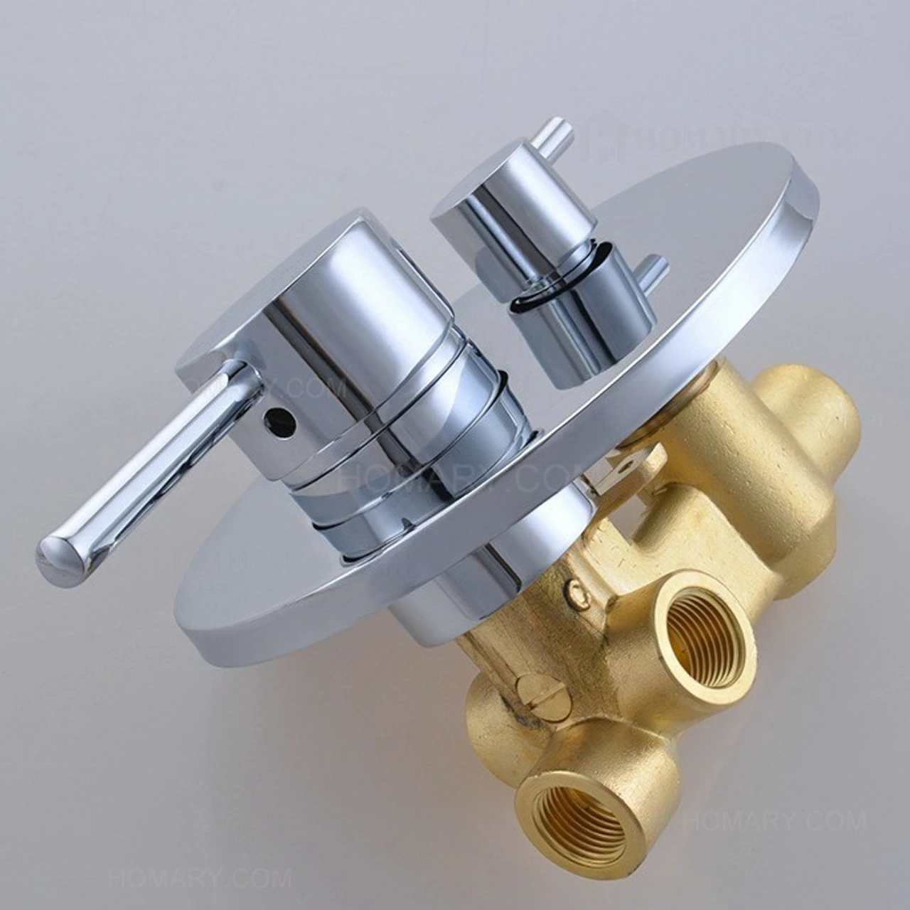 Royal Sky Two Way Shower System With Handheld, Chrome. 3 Royal Sky Two Way Shower System With Handheld, Chrome.