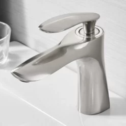 Royal LUXE Single Handle Lav Faucet Brushed Nickel