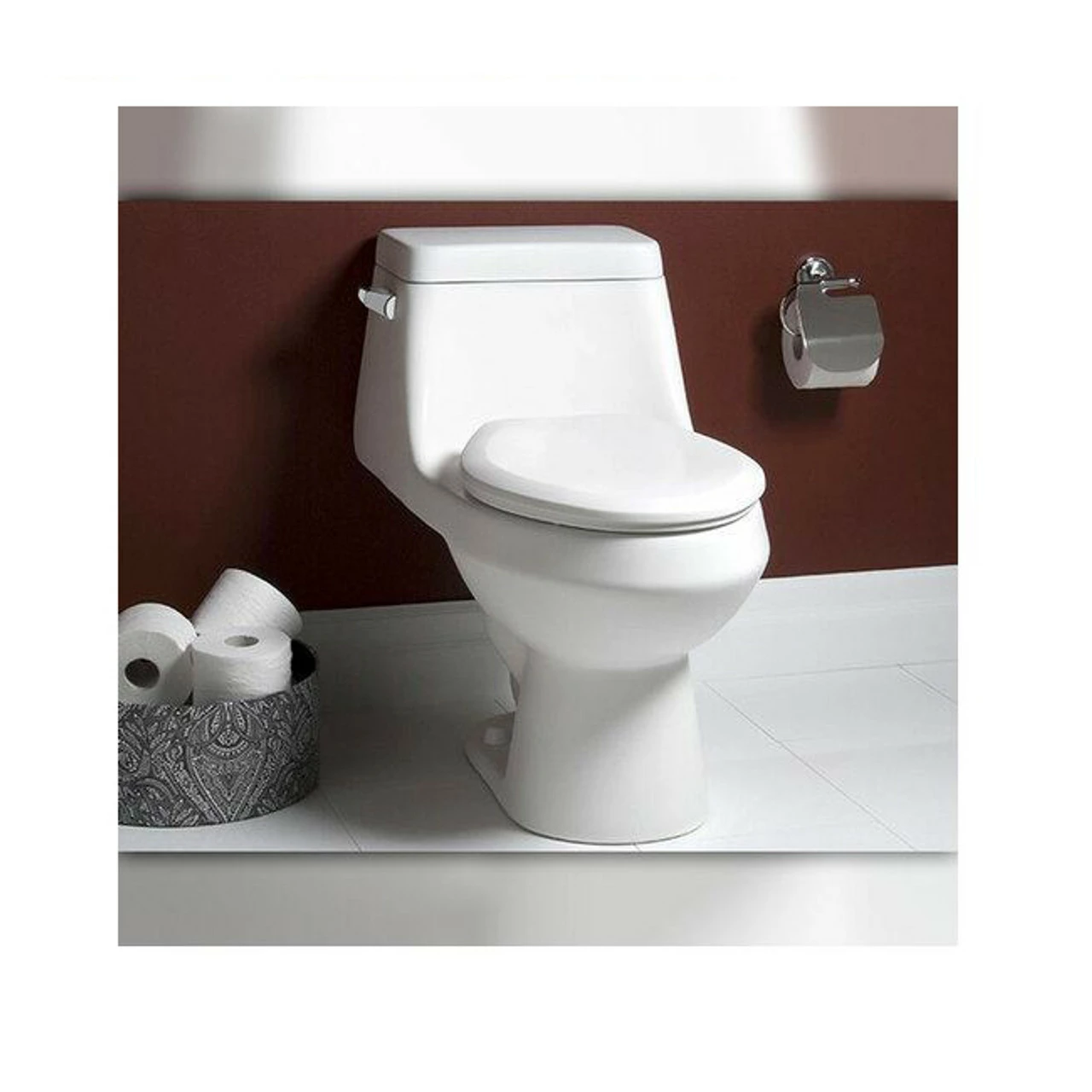 Royal Crown Fair Single One Piece Single Flush Toilet 3 Royal Crown Fair Single One Piece Single Flush Toilet