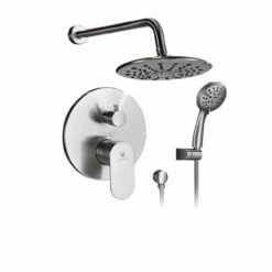 Royal Sky Two-Way Shower System With Handheld In Brushed Nickel