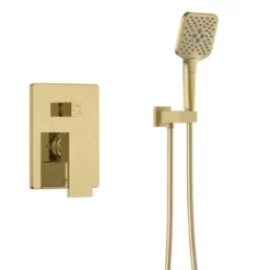 Royal Sedona Two-Way Shower System W/ Handheld In Brushed Gold