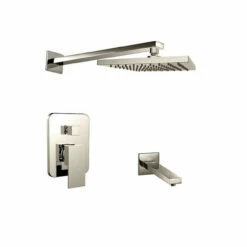 Royal Luxor Twin Shower System Brushed Nickel