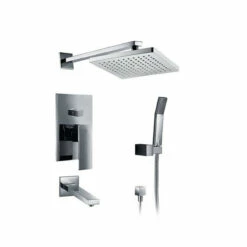 Royal Atlanta 3 Way Shower System Square Chrome -Royal Sales Store 1385800 0 28635.1647531500