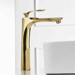 Royal LUXE Tall Single Handle Lav Faucet Polished Gold 10 Royal LUXE Tall Single Handle Lav Faucet Polished Gold -Royal Sales Store 51V8duIrXaL. SL1100 95309 40830.1552189112