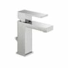 Delta Angular Modern Single Hole Bathroom Faucet With Pop-Up Drain Assembly -Royal Sales Store 567LF PP 0 85784.1643648116