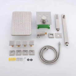 Royal Phoenix Brushed Nickel Shower With Jets 7 Royal Phoenix Brushed Nickel Shower With Jets -Royal Sales Store 61ASZQyQNBL. AC SL1001 37299.1570118111