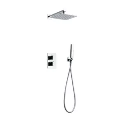 Royal Miami Two-Way Thermostatic Shower System In Brushed Nickel