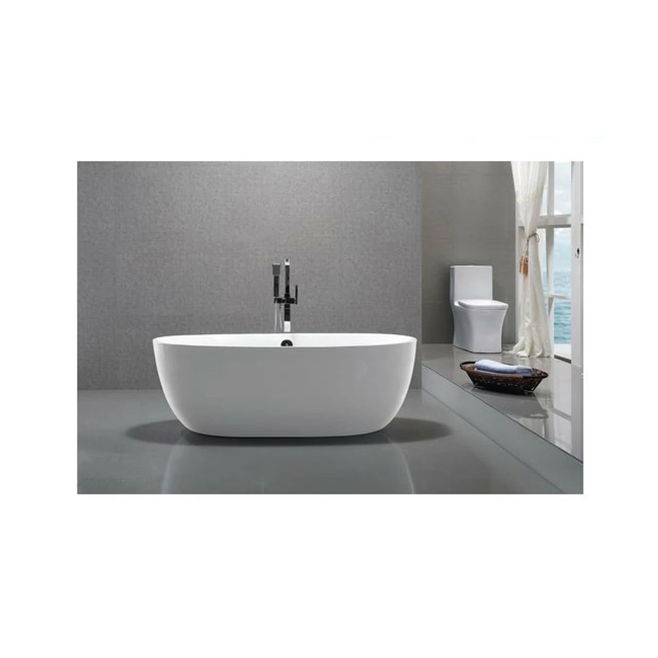 Royal Seabreeze 73" Freestanding Bath Tub 3 Royal Seabreeze 73" Freestanding Bath Tub