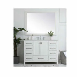 Royal Ludlam 48" Bathroom Vanity With Carrera Marble Top -Royal Sales Store 7199 48 2 17174.1646855417