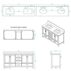 Royal Armada 72" Double Bathroom Vanity 10 Royal Armada 72" Double Bathroom Vanity -Royal Sales Store 81h DkKT1NL. AC SX679 60599.1646855275