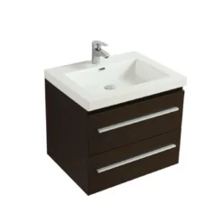 Royal Rubi Arto 24" Wall Mount Bathroom Vanity Espresso