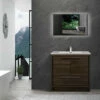 Royal Salerno Wall Mounted 36 Inch Light Grey Oak Bathroom Vanity With Top And Sink -Royal Sales Store ALI 5 80342.1661886777