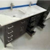 Royal Alexandria 72 Inch Espresso Bathroom Vanity W/ White Quartz Top & Double Sinks -Royal Sales Store ALX 2 36368.1657912264