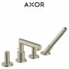 Axor Uno Deck Mounted Roman Tub With Built-In Diverter - Includes Hand Shower -Royal Sales Store AXR 1 64234.1653491202