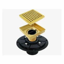 Royal Modern 4/6" Shower Drain -Royal Sales Store AZB09DK2FN6LRO 2 05288.1647723023