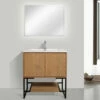 Royal Brescia Wall Mounted 36 Inch Oak Bathroom Vanity With Top And Sink -Royal Sales Store Allen 4 32115.1661359937