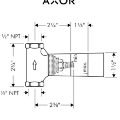 Axor Uno Thermostatic Shower System With Shower Head, Handshower, Slide Bar, And Volume Control - Includes Rough-In Valve 16 Axor Uno Thermostatic Shower System With Shower Head, Handshower, Slide Bar, And Volume Control - Includes Rough-In Valve -Royal Sales Store Axor 7.8 10714.1651765588