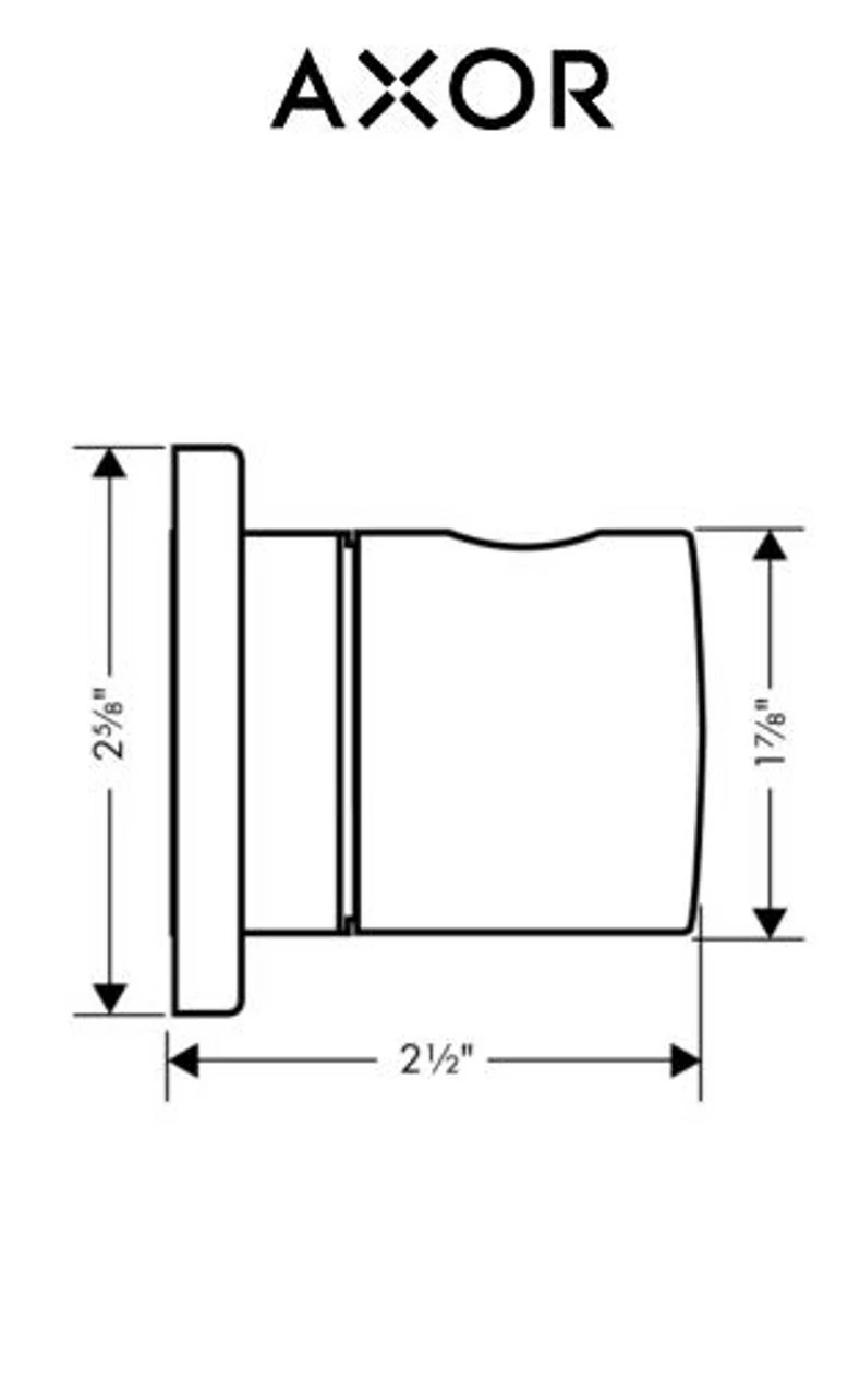Axor Uno Thermostatic Shower System With Shower Head, Handshower, Slide Bar, And Volume Control - Includes Rough-In Valve 5 Axor Uno Thermostatic Shower System With Shower Head, Handshower, Slide Bar, And Volume Control - Includes Rough-In Valve - Image 3