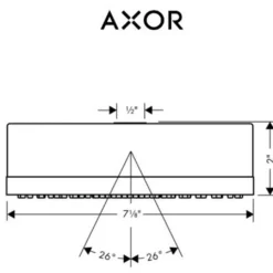 Axor Citterio Thermostatic Shower System With Shower Head, Handshower, Slide Bar, And Volume Control - Includes Rough-In Valve -Royal Sales Store Axor 8.4 36520.1651766117
