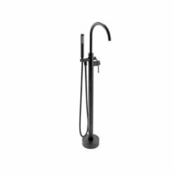 Royal Goose Freestanding Floor Mounted Bath Tub Filler Faucet W/Wand
