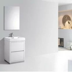 Royal Blizz 24 Inch White Freestanding Bathroom Vanity -Royal Sales Store BLI 1.1 43425.1672870034