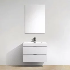 Royal Blizz 30 Inch Wall Mount Modern Bathroom Vanity -Royal Sales Store BLI 3.1 22853.1658328307