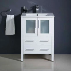 Royal Bello 24 Inch White Bathroom Vanity