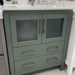 Royal Bello 30 Inch Forrest Green Bathroom Vanity