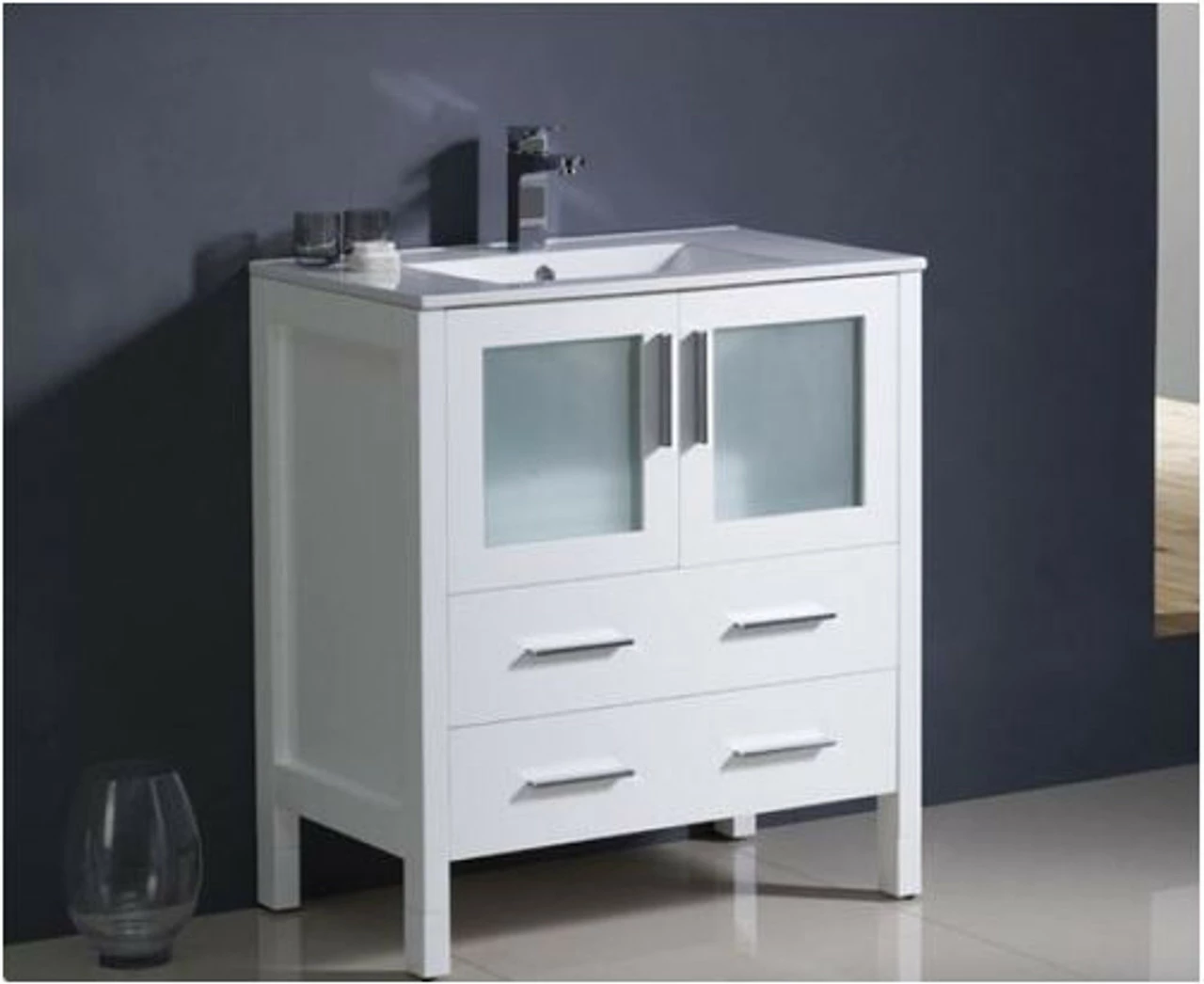 Royal Bello 30 Inch White Bathroom Vanity 3 Royal Bello 30 Inch White Bathroom Vanity