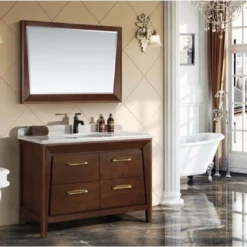 Royal Havana 48 Inch Single Sink Vanity Solid Wood