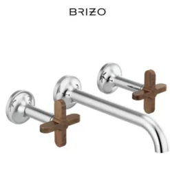 Brizo Odin 1.5 GPM Wall Mounted Widespread Bathroom Faucet 17 Brizo Odin 1.5 GPM Wall Mounted Widespread Bathroom Faucet -Royal Sales Store BRZ 1.10 52865.1655742345