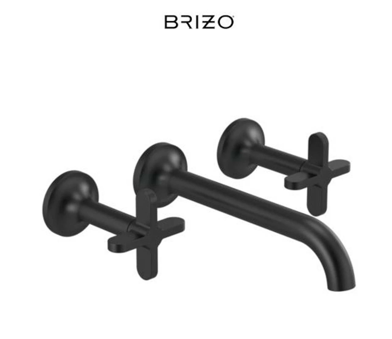 Brizo Odin 1.5 GPM Wall Mounted Widespread Bathroom Faucet 12 Brizo Odin 1.5 GPM Wall Mounted Widespread Bathroom Faucet - Image 10