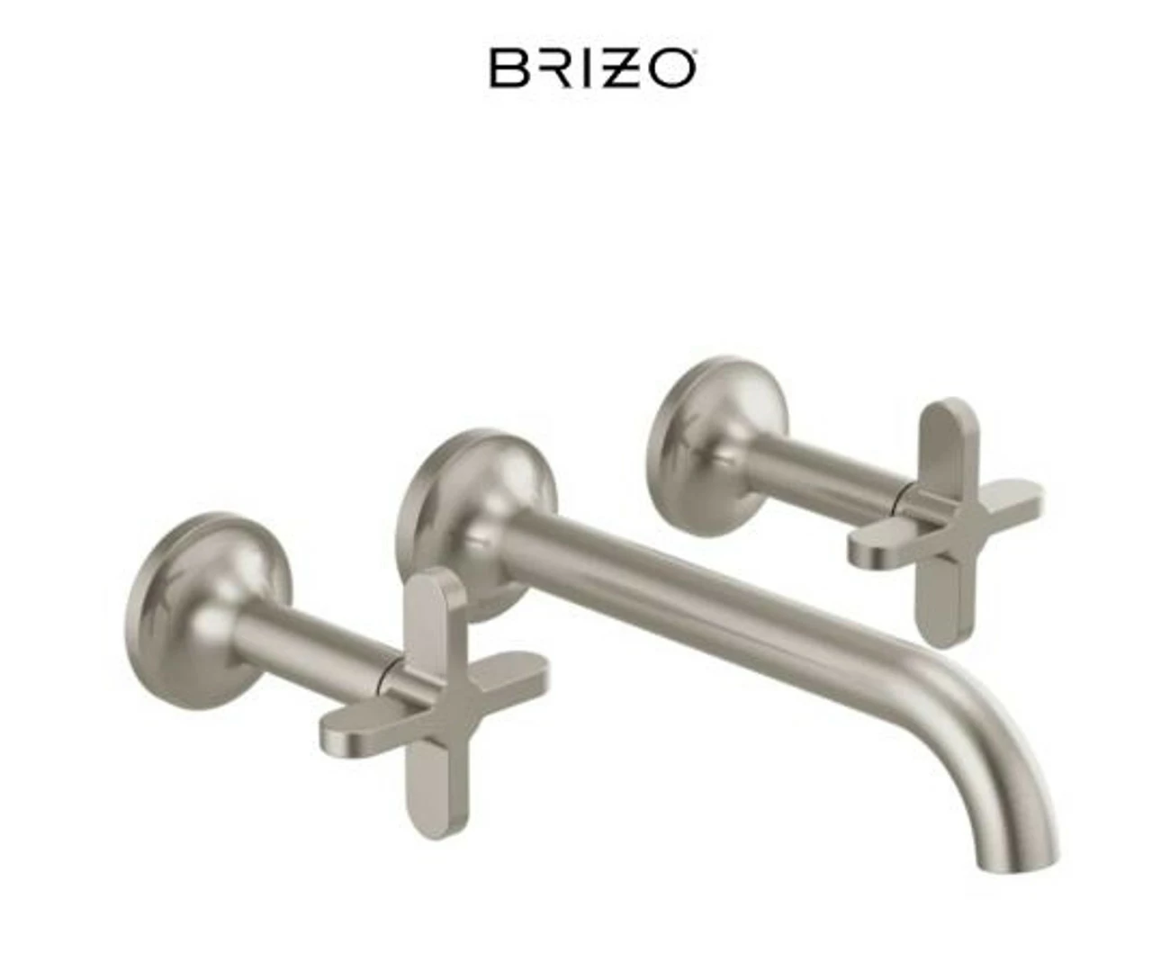 Brizo Odin 1.5 GPM Wall Mounted Widespread Bathroom Faucet 4 Brizo Odin 1.5 GPM Wall Mounted Widespread Bathroom Faucet - Image 2