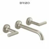 Brizo Odin 1.5 GPM Wall Mounted Widespread Bathroom Faucet -Royal Sales Store BRZ 1 27751.1655742345