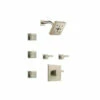 Brizo Sensori Custom Thermostatic Shower System With Showerhead, Volume Controls, And Body Sprays - Valves Included 1 Brizo Sensori Custom Thermostatic Shower System With Showerhead, Volume Controls, And Body Sprays - Valves Included -Royal Sales Store BSS Siderna T66T01 0 69342.1641671968