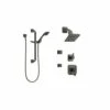 Brizo Thermostatic Shower System With Rain Shower Head, Hand Shower With Slide Bar, 6 Function Diverter, And 2 Body Sprays 2 Brizo Thermostatic Shower System With Rain Shower Head, Hand Shower With Slide Bar, 6 Function Diverter, And 2 Body Sprays -Royal Sales Store BV1145 0 26844.1641660062