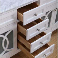 Royal Casa 72 Inch White Double Sink Bathroom Vanity -Royal Sales Store CSA 5 33335.1657293438