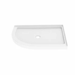 Fleurco FA483-72 Capri 45 7/8" - 46 1/4" Framed Half-Round 3 Curved Sliding Shower Door And Shower Base 6 Fleurco FA483-72 Capri 45 7/8" - 46 1/4" Framed Half-Round 3 Curved Sliding Shower Door And Shower Base -Royal Sales Store Capture 15214.1638202609