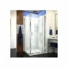 DreamLine 76-3/4" High X 32" Wide X 32" Deep Pivot Framed Shower Enclosure With Clear Glass, Shower Base, Shower Backwall, And Return Panel 1 DreamLine 76-3/4" High X 32" Wide X 32" Deep Pivot Framed Shower Enclosure With Clear Glass, Shower Base, Shower Backwall, And Return Panel -Royal Sales Store DL 6717 CL 0 76229.1646408702