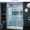DreamLine Encore 56-60" W X 76" H Semi-Frameless Bypass Sliding Shower Door -Royal Sales Store DL 2 BN 61376.1653161741