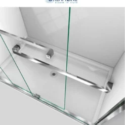 DreamLine Encore 56-60" W X 76" H Semi-Frameless Bypass Sliding Shower Door -Royal Sales Store DL 2 Chrome.3 93364.1653161743