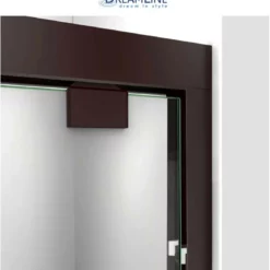 DreamLine Encore 56-60" W X 76" H Semi-Frameless Bypass Sliding Shower Door -Royal Sales Store DL 2 ORB.2 79586.1653161742