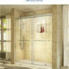 DreamLine Charisma 78-3/4" High X 60" Wide 32" Deep Sliding Frameless Shower Door With Clear Glass, SlimeLine Shower Base Kit, And Right Drain 1 DreamLine Charisma 78-3/4" High X 60" Wide 32" Deep Sliding Frameless Shower Door With Clear Glass, SlimeLine Shower Base Kit, And Right Drain -Royal Sales Store DL 3 BNBB 11581.1653162396