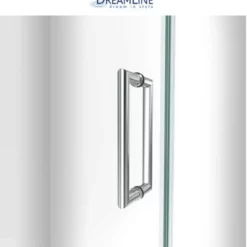 DreamLine Unidoor-LS 72" High X 28" Wide Hinged Frameless Shower Door With Clear Glass -Royal Sales Store DLine 1.3 11750.1653144046