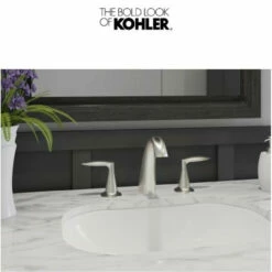 Kohler Alteo Widespread Bathroom Faucet With Ultra-Glide Valve Technology - Free Metal Pop-Up Drain Assembly With Purchase -Royal Sales Store DTA 5.3 73133.1655133881