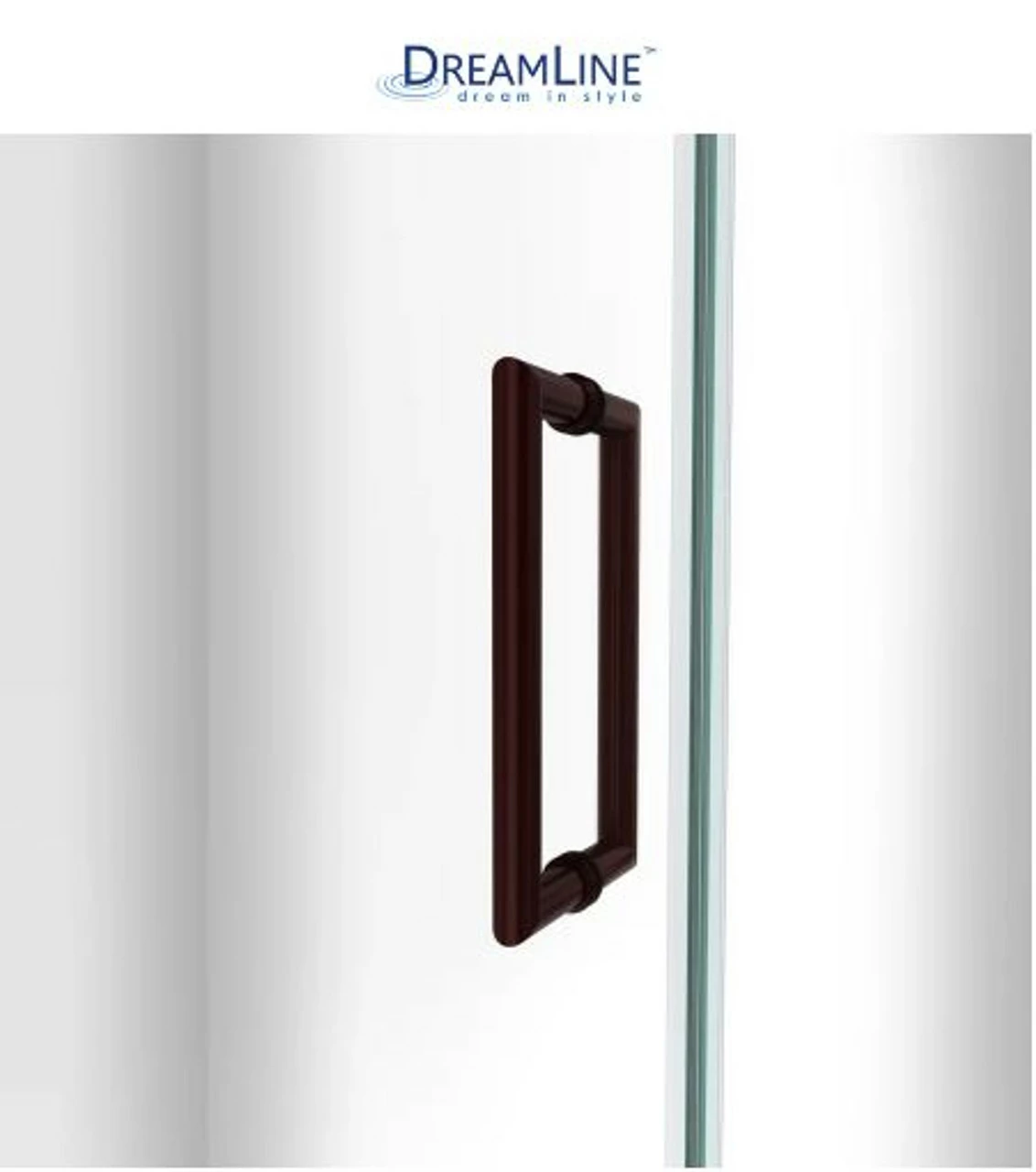 DreamLine Unidoor-LS 72" High X 30" Wide Hinged Frameless Shower Door With Clear Glass 12 DreamLine Unidoor-LS 72" High X 30" Wide Hinged Frameless Shower Door With Clear Glass - Image 10