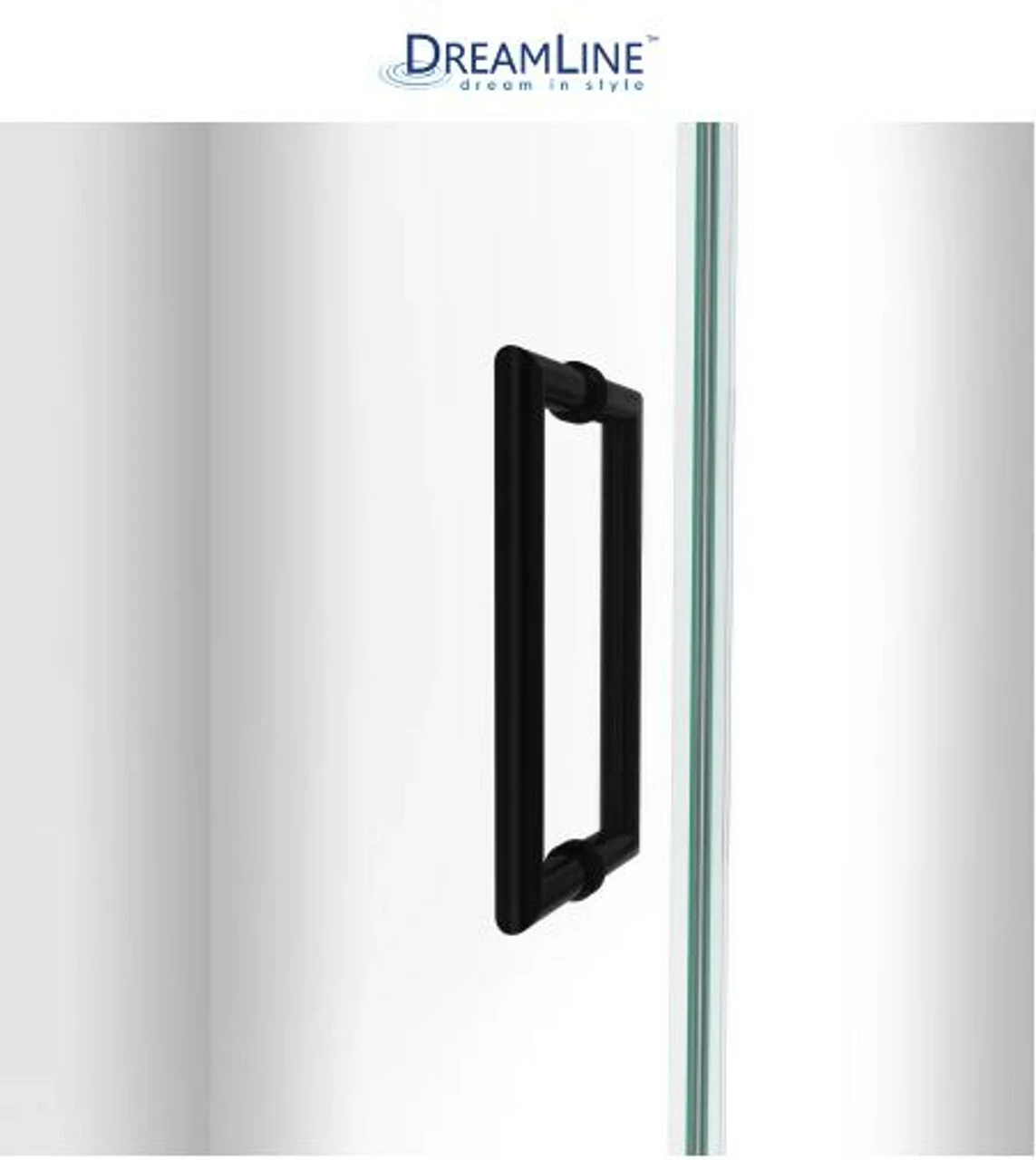DreamLine Unidoor-LS 72" High X 30" Wide Hinged Frameless Shower Door With Clear Glass 9 DreamLine Unidoor-LS 72" High X 30" Wide Hinged Frameless Shower Door With Clear Glass - Image 7