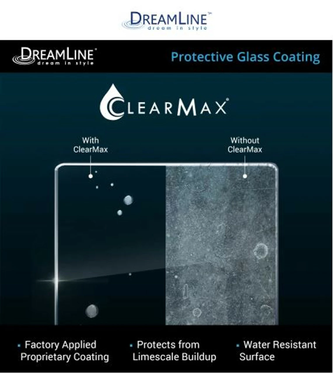 DreamLine Unidoor-LS 72" High X 30" Wide Hinged Frameless Shower Door With Clear Glass 17 DreamLine Unidoor-LS 72" High X 30" Wide Hinged Frameless Shower Door With Clear Glass - Image 15