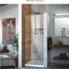 DreamLine Unidoor 72" High X 30" Wide Hinged Frameless Shower Door With Clear Glass -Royal Sales Store Dline 3 59987.1653146959